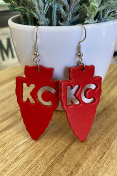 KC Leather Earrings