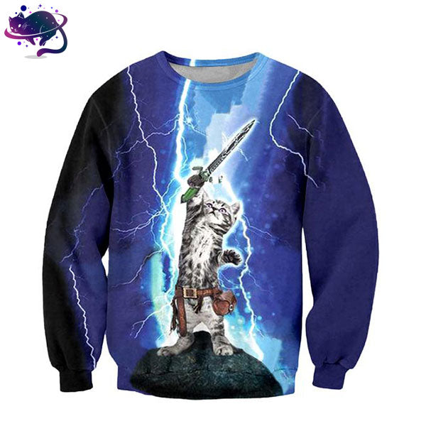 thunder cat sweater