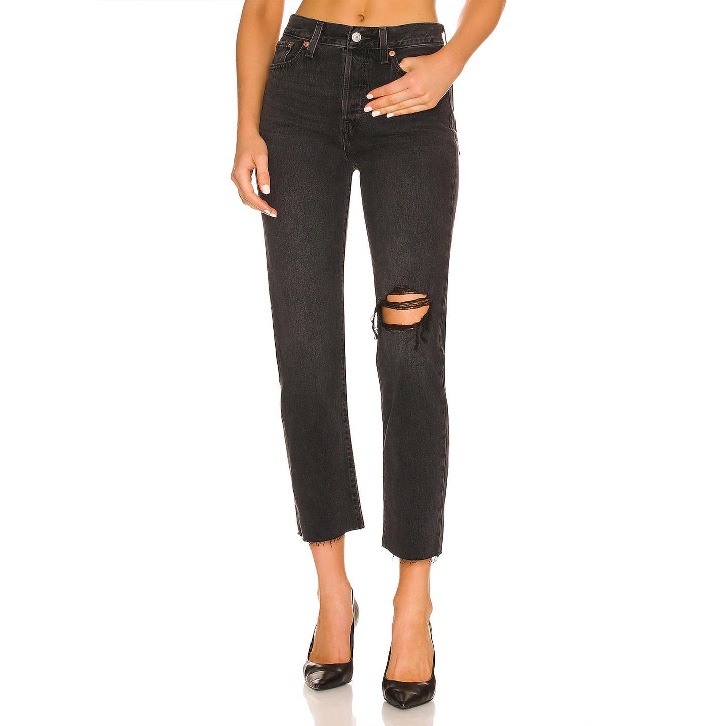 Levi's Wedgie Straight Long Bottom Jean – Whim