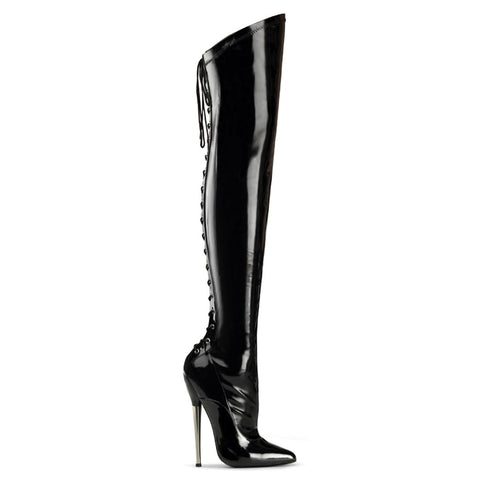 pleaser thigh high boots