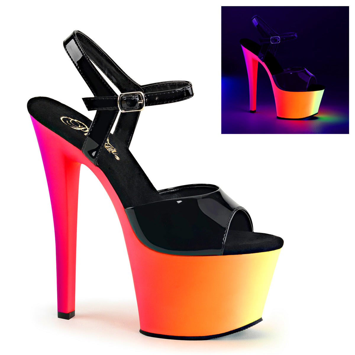 Rainbow-309UV – Pleaser Shoes