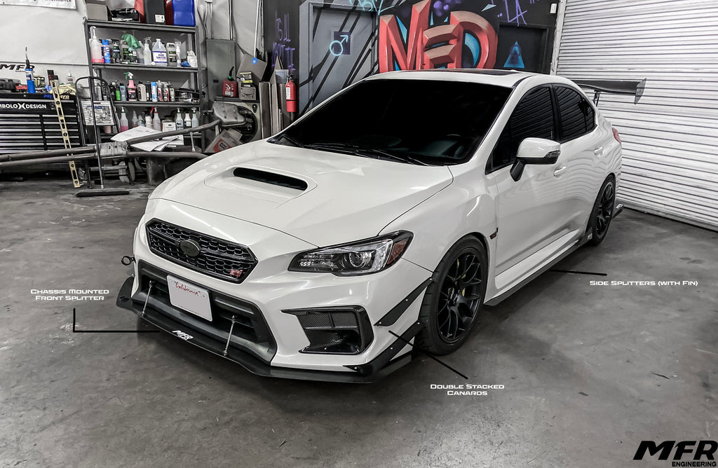 2015 wrx front splitter