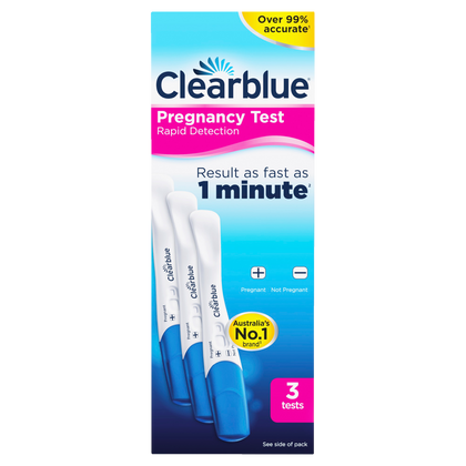 Clearblue Early Detection Pregnancy Test 3 Pack - Tesco Groceries