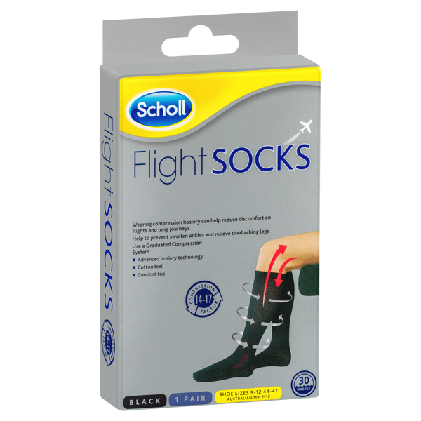 Scholl Compression Flight Sock