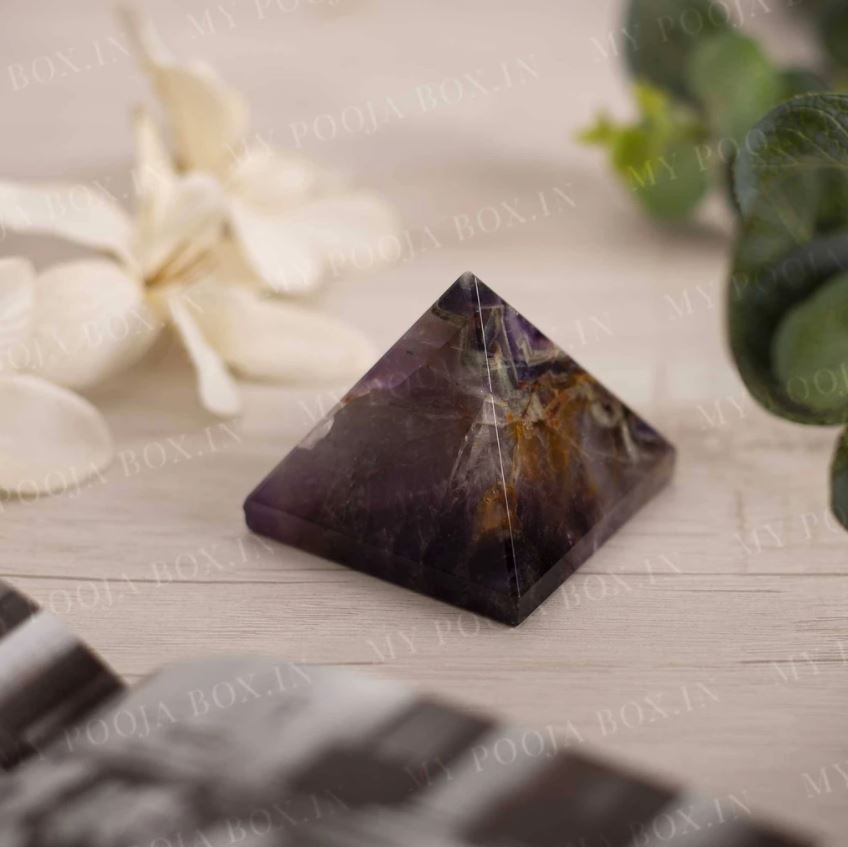 Amethyst Crystal Pyramid