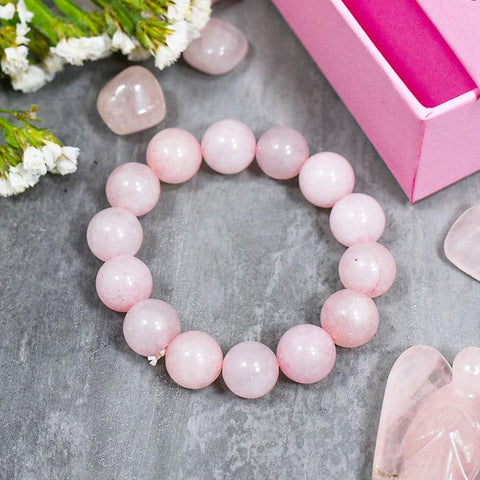 Rose Quartz 'Love' Band/Bracelet