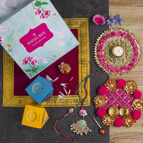 rakhi gift box with all essentials