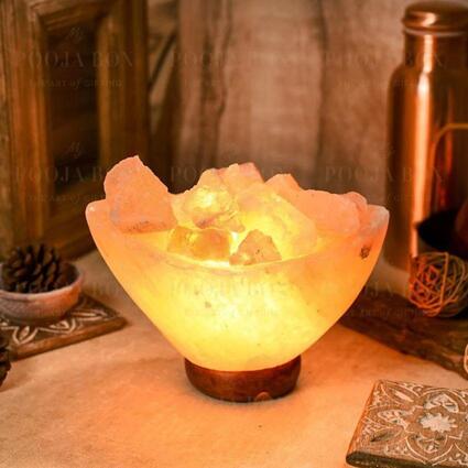 Himalayan Pink Salt Boat Glow Lamp 510f4888 6de7 4b0c add8