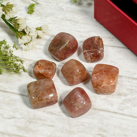 cherry quartz crystal for healing