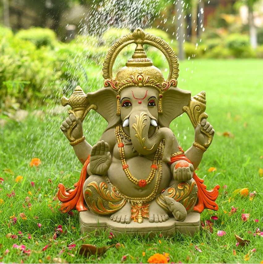 clay ganesha