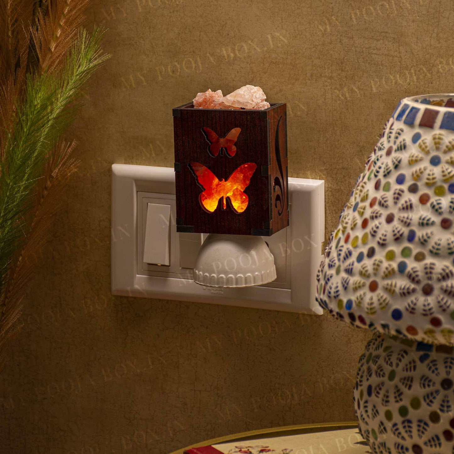 butterfly salt lamp