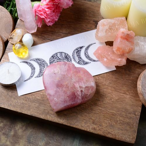 kora organics rose quartz heart facial gua sha