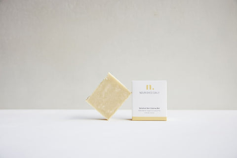 sensitive skin gevoelige huid nourished daily soap bar 