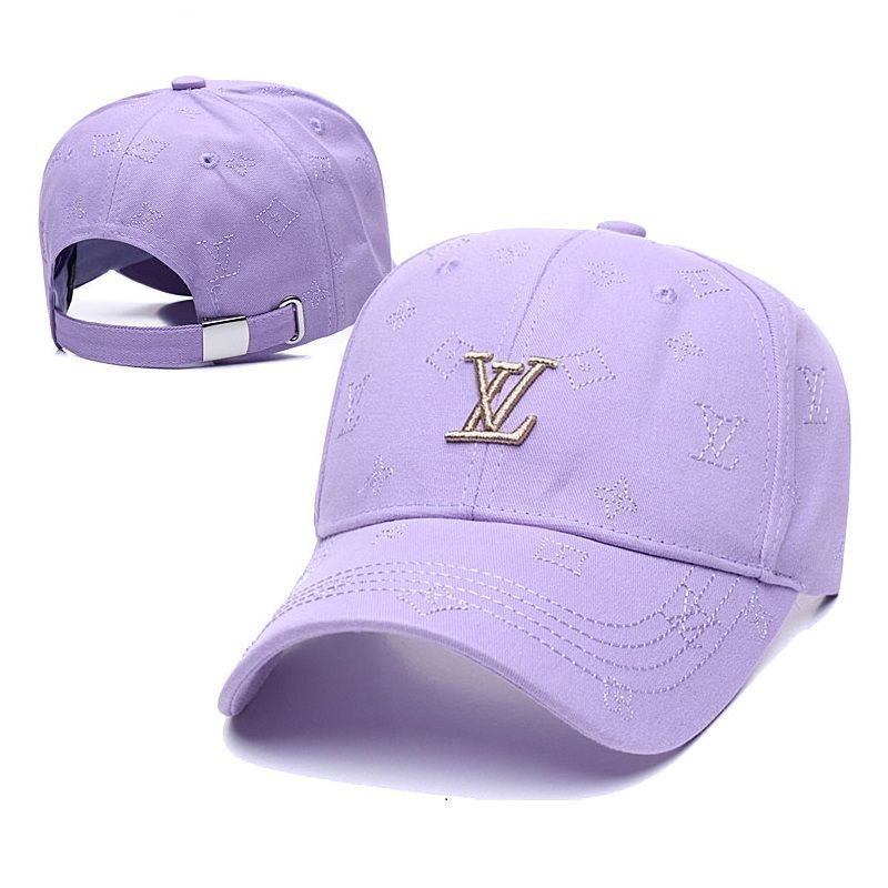 LV Louis Vuitton new letter print fisherman hat fisherman hat Cap Pink