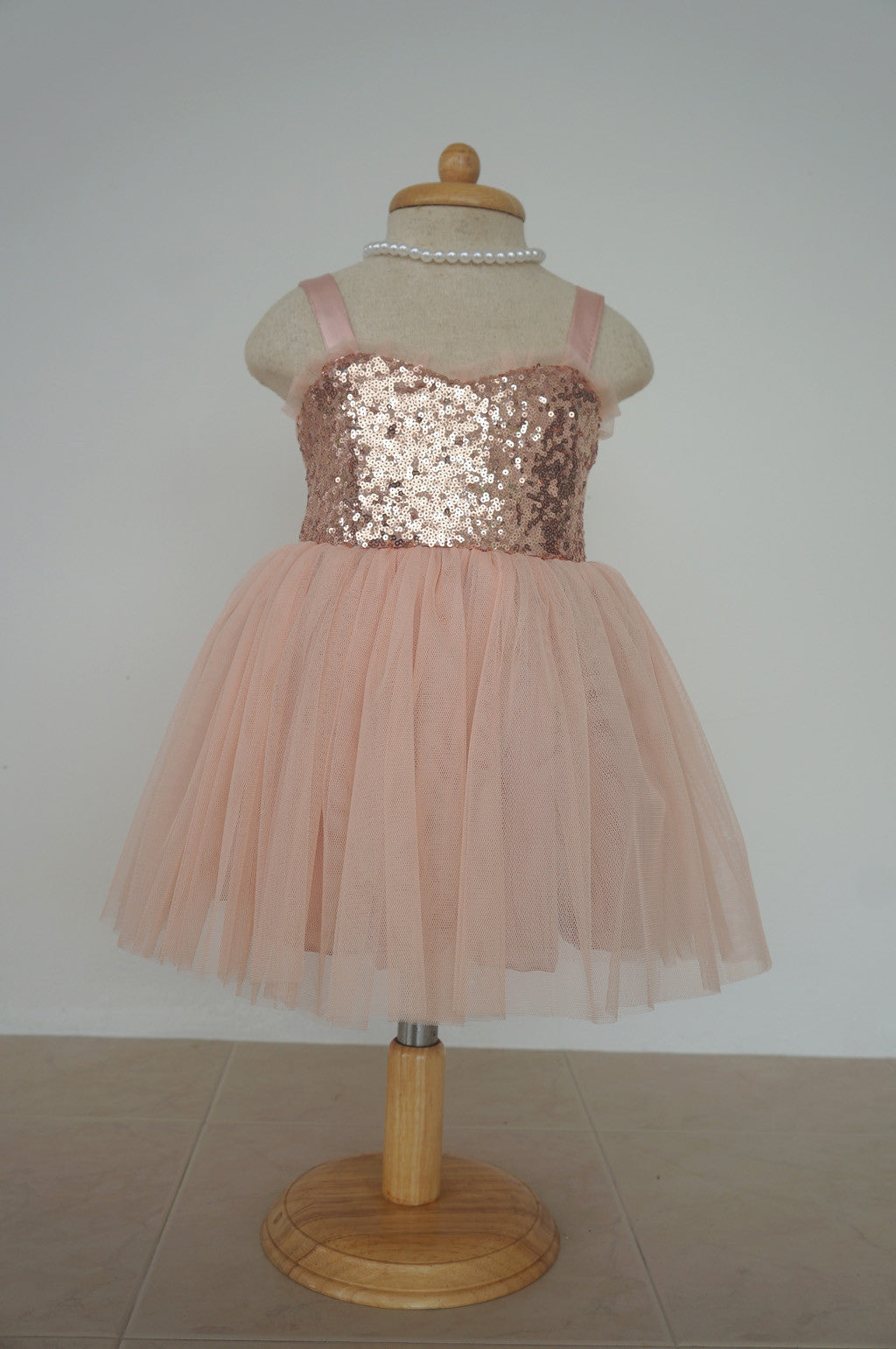 rose gold childrens bridesmaid dresses