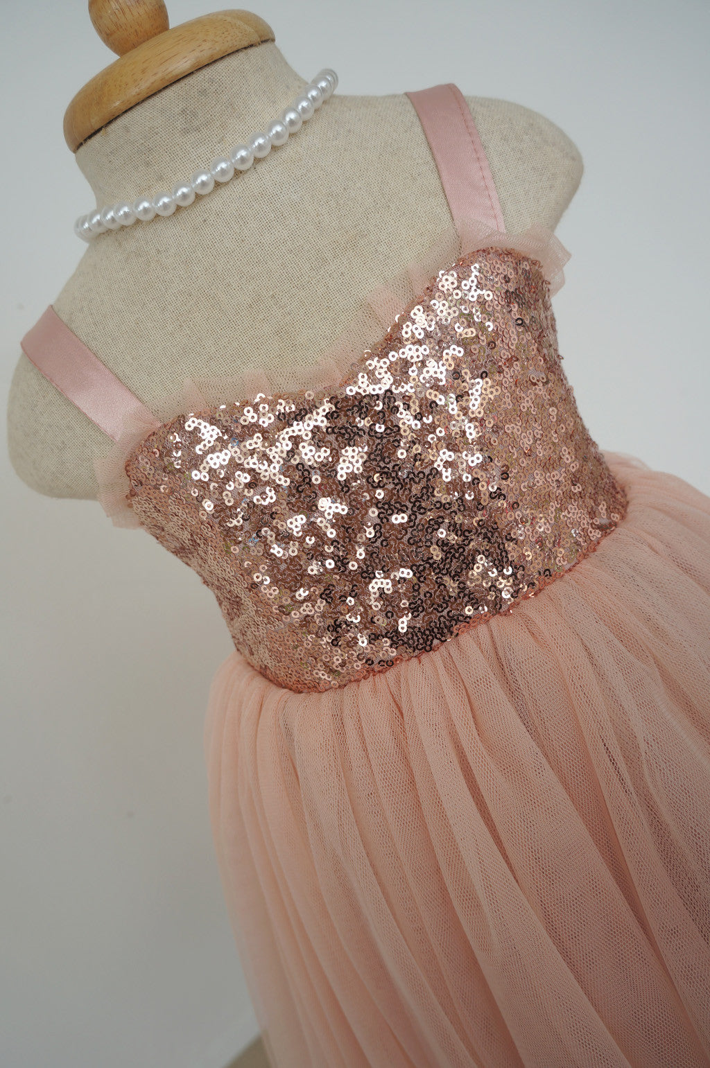 rose gold junior dresses