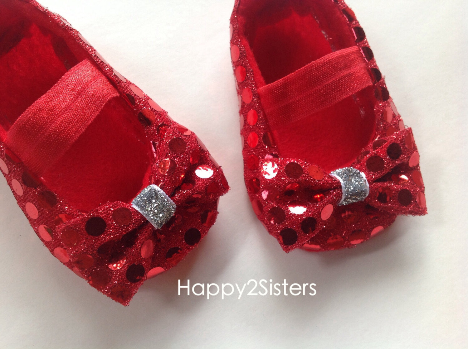 Red baby Girl Shoes, Baby soft sole 