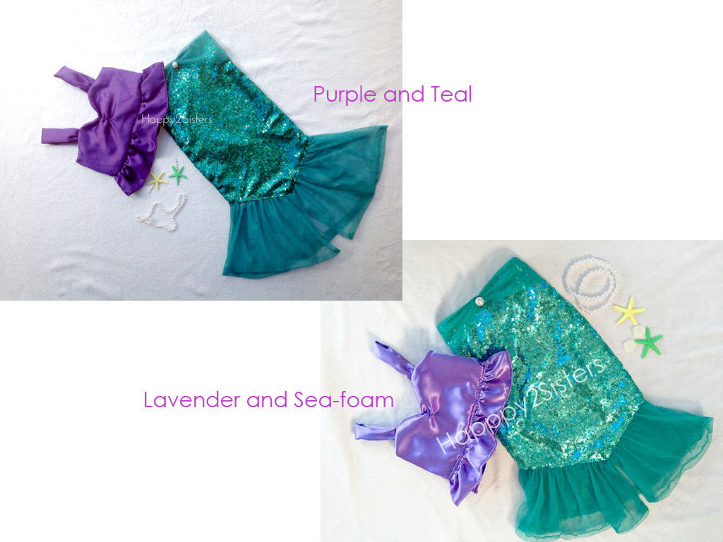 mermaid birthday girl outfit