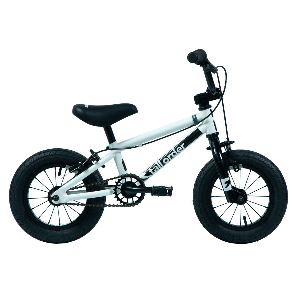 all white bmx bike