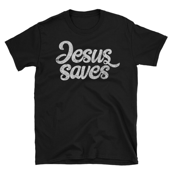 Black color Jesus Saves T-shirt added to Passion Fury