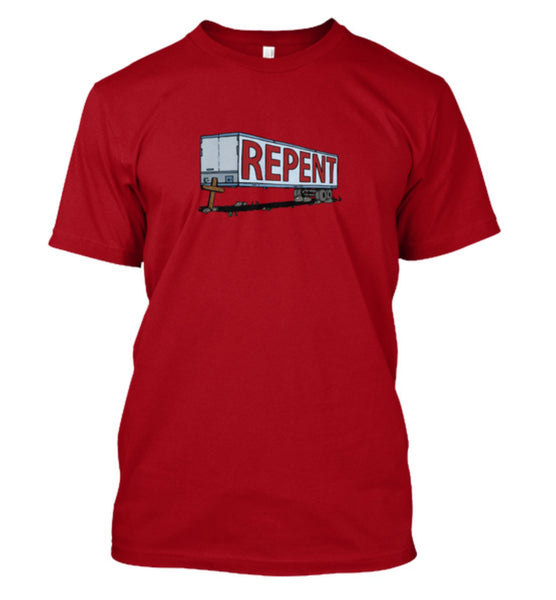 Repent Cross Trailer Jesus Apparel on Passion Fury