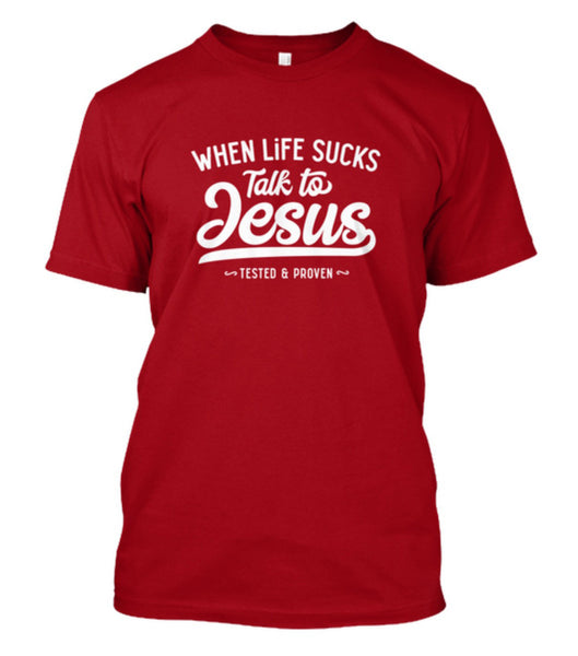 When Like Sucks - talk to Jesus Tee