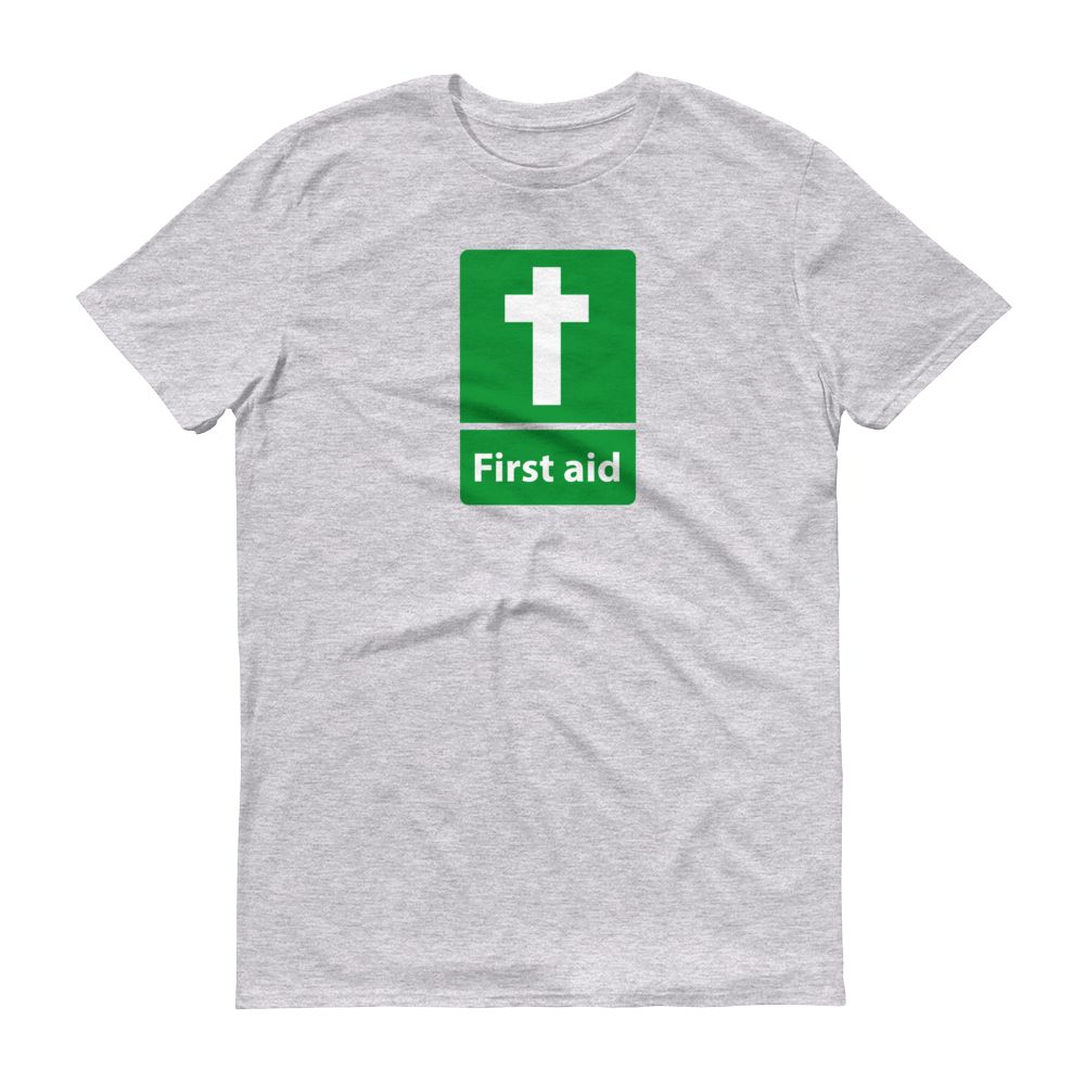First Aid Cross Faith T-Shirts on Passion Fury - Unisex Design