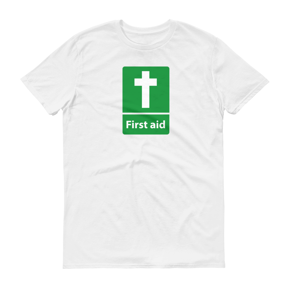 First Aid Cross Faith T-Shirts on Passion Fury - Unisex Design