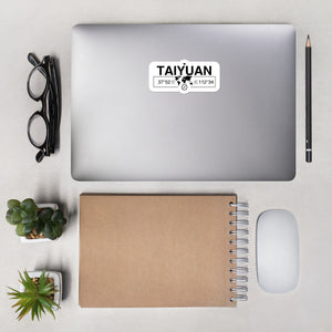 Taiyuan, People's Republic of China Single Laptop Vinyl Sticker
