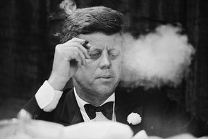 Cigar-Smoking Icons: John F. Kennedy