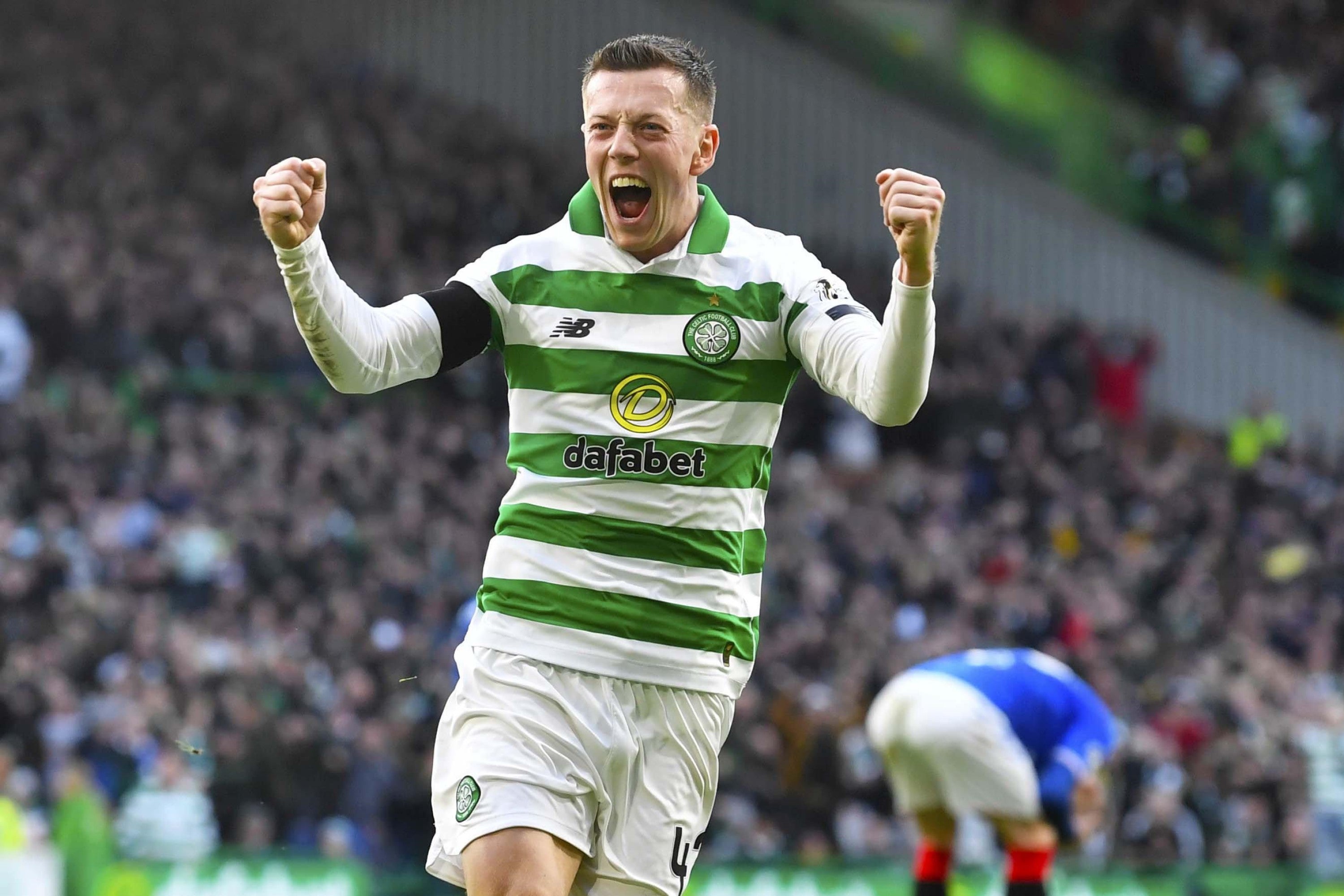 Il capitano del Celtic Callum McGregor