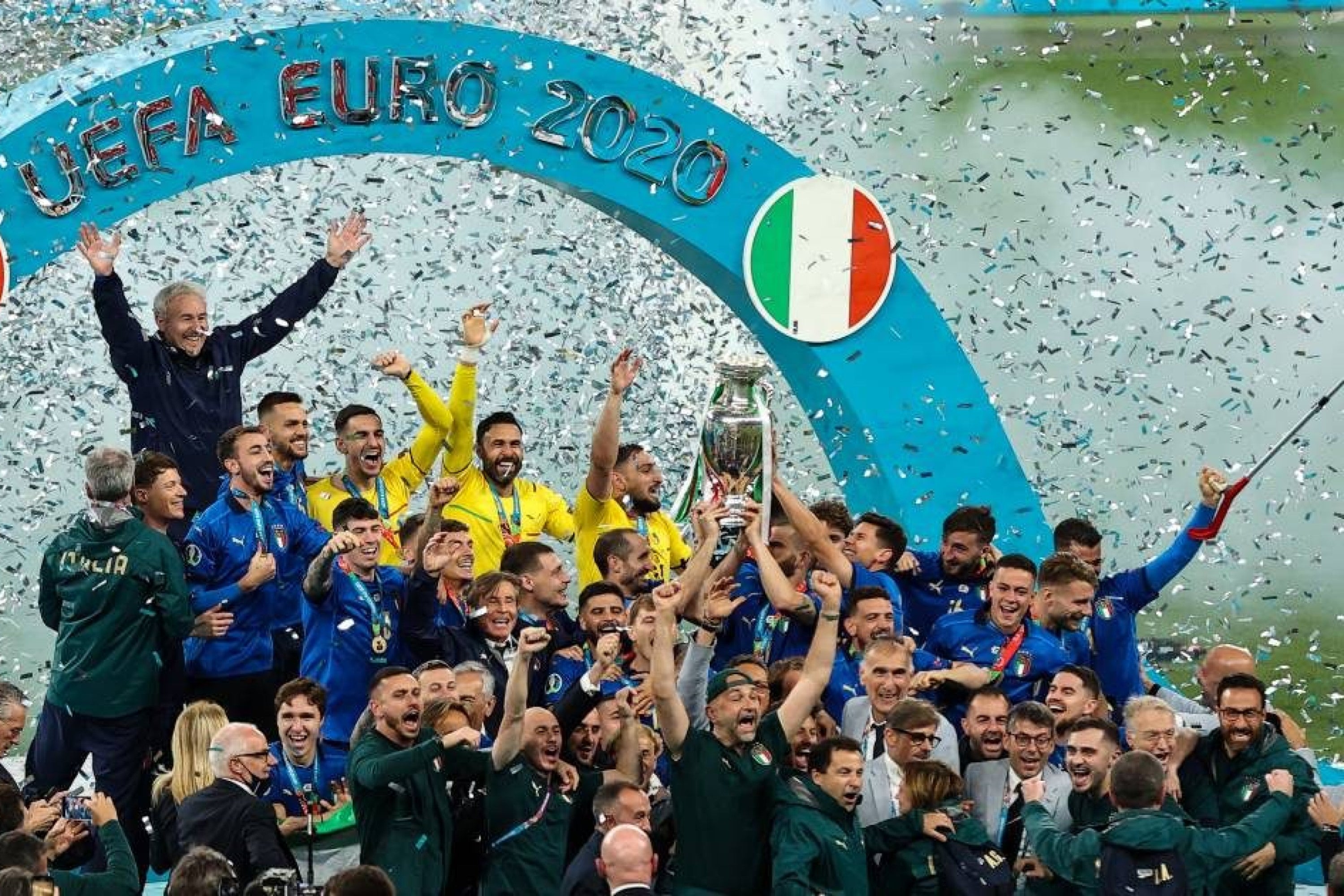 Italy are crowned European Champions in London