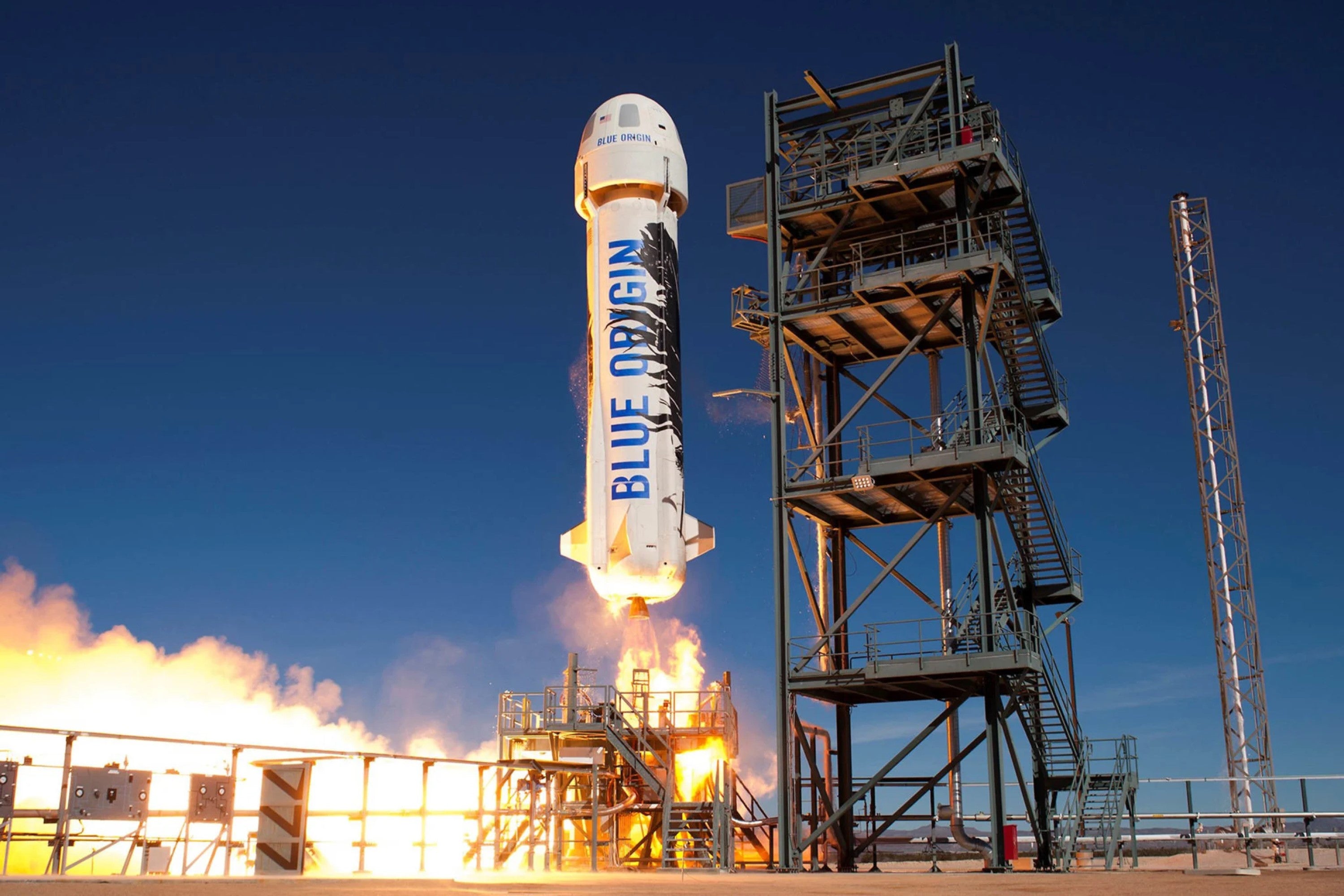 Jeff Bezos' Blue Origin Spacecraft