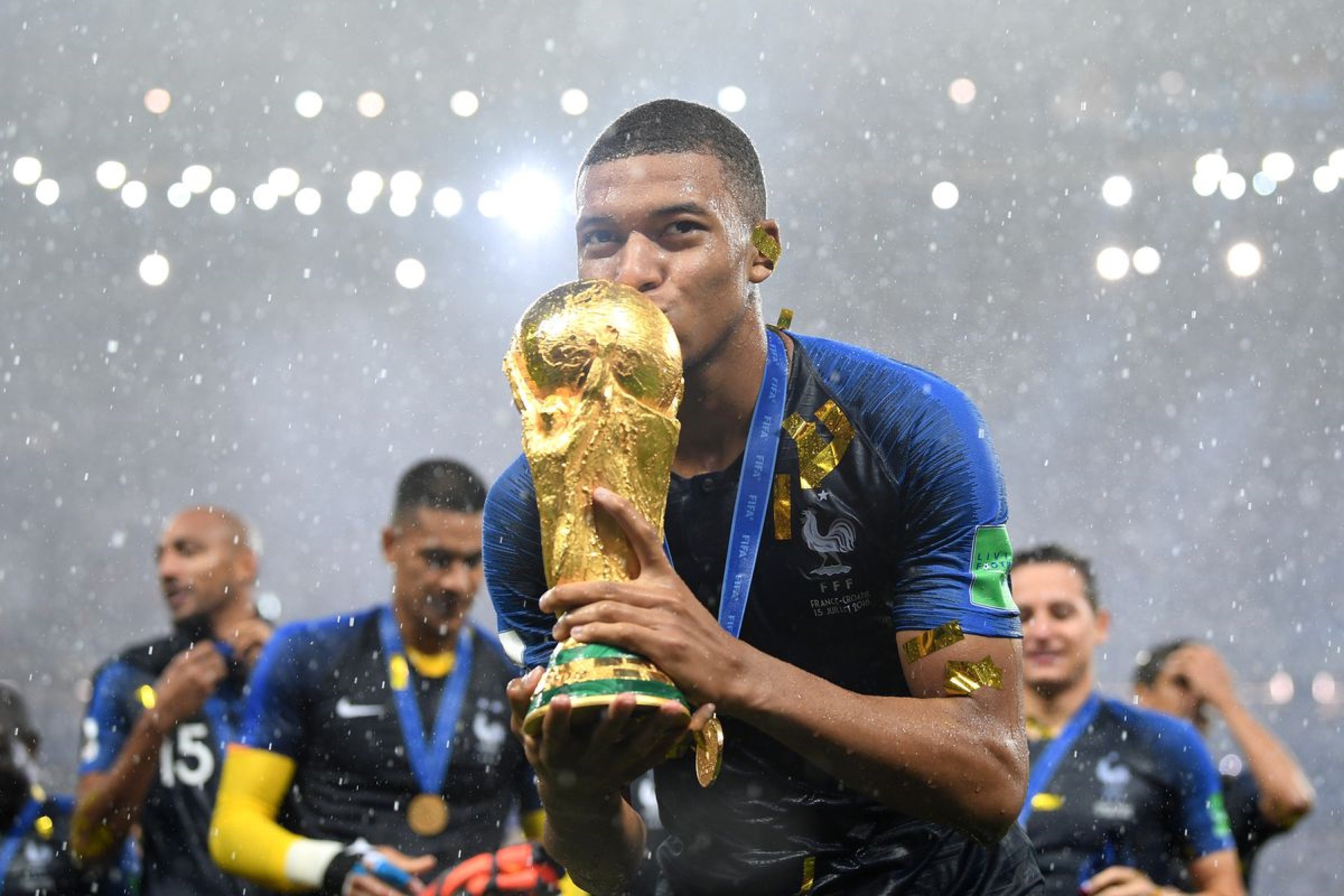 2018 Champions France and their talisman, Kylian Mbappe