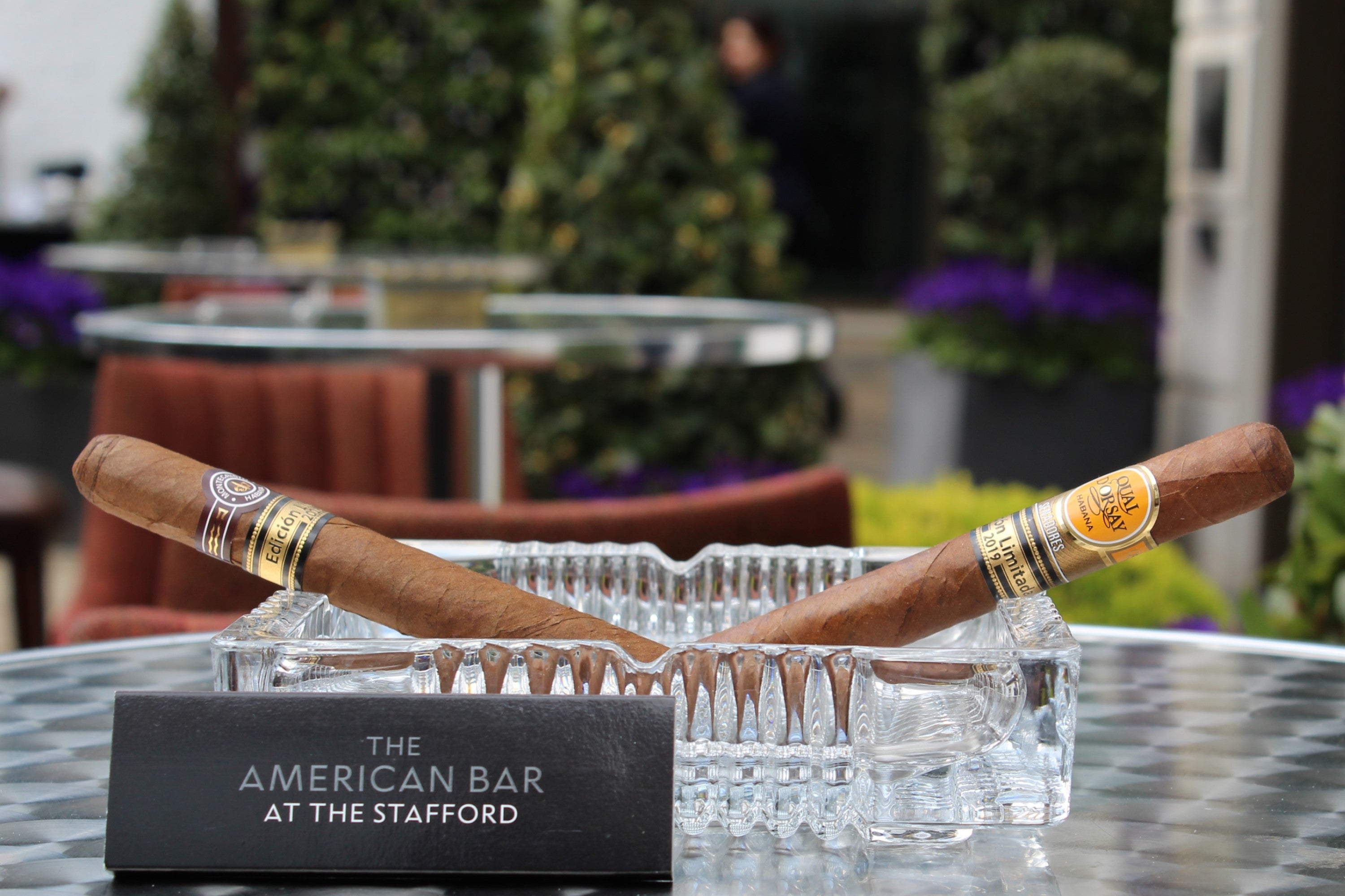 Enjoy Limited Edition Cuban cigars at The American Bar.