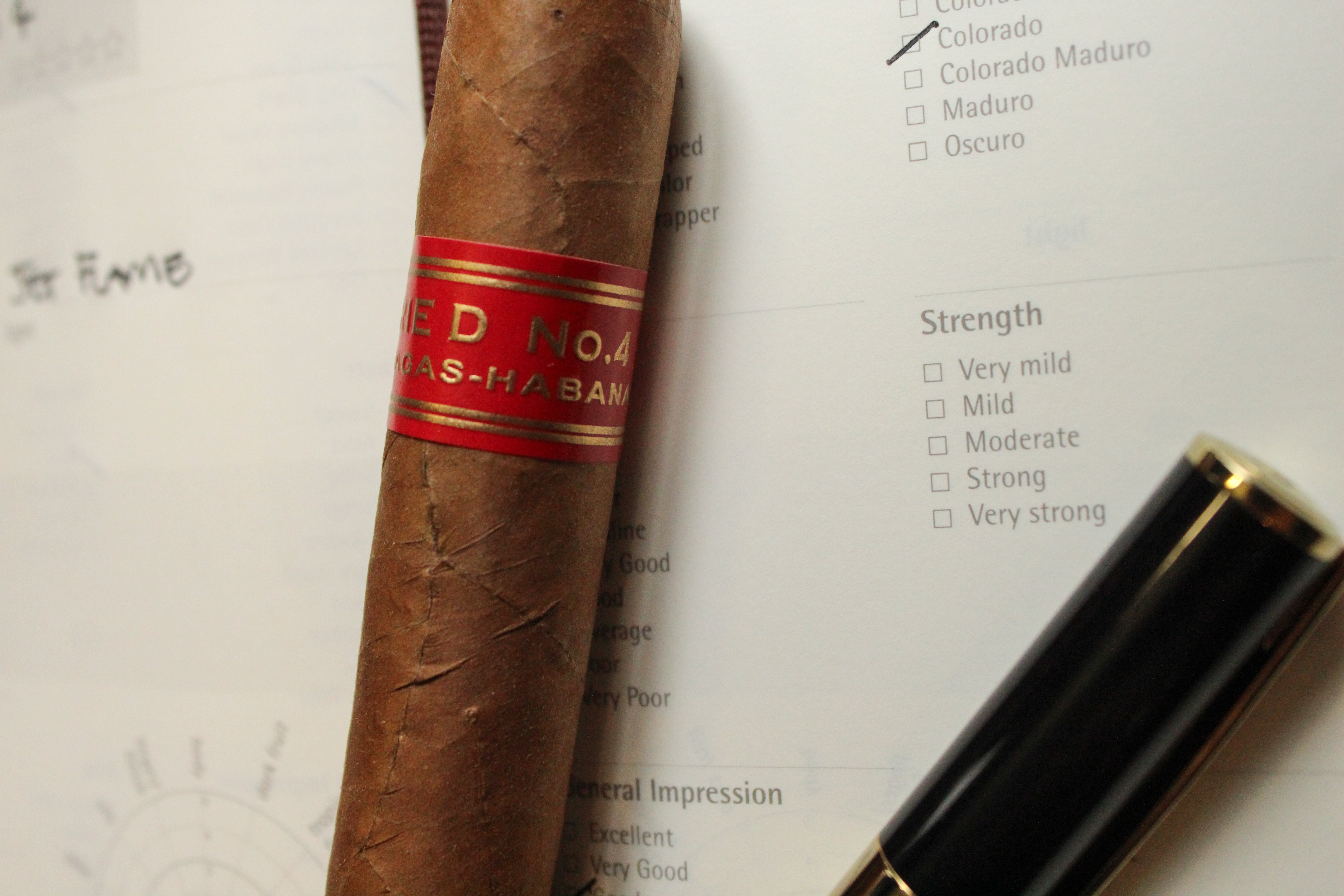 Examen du cigare Partagas D4