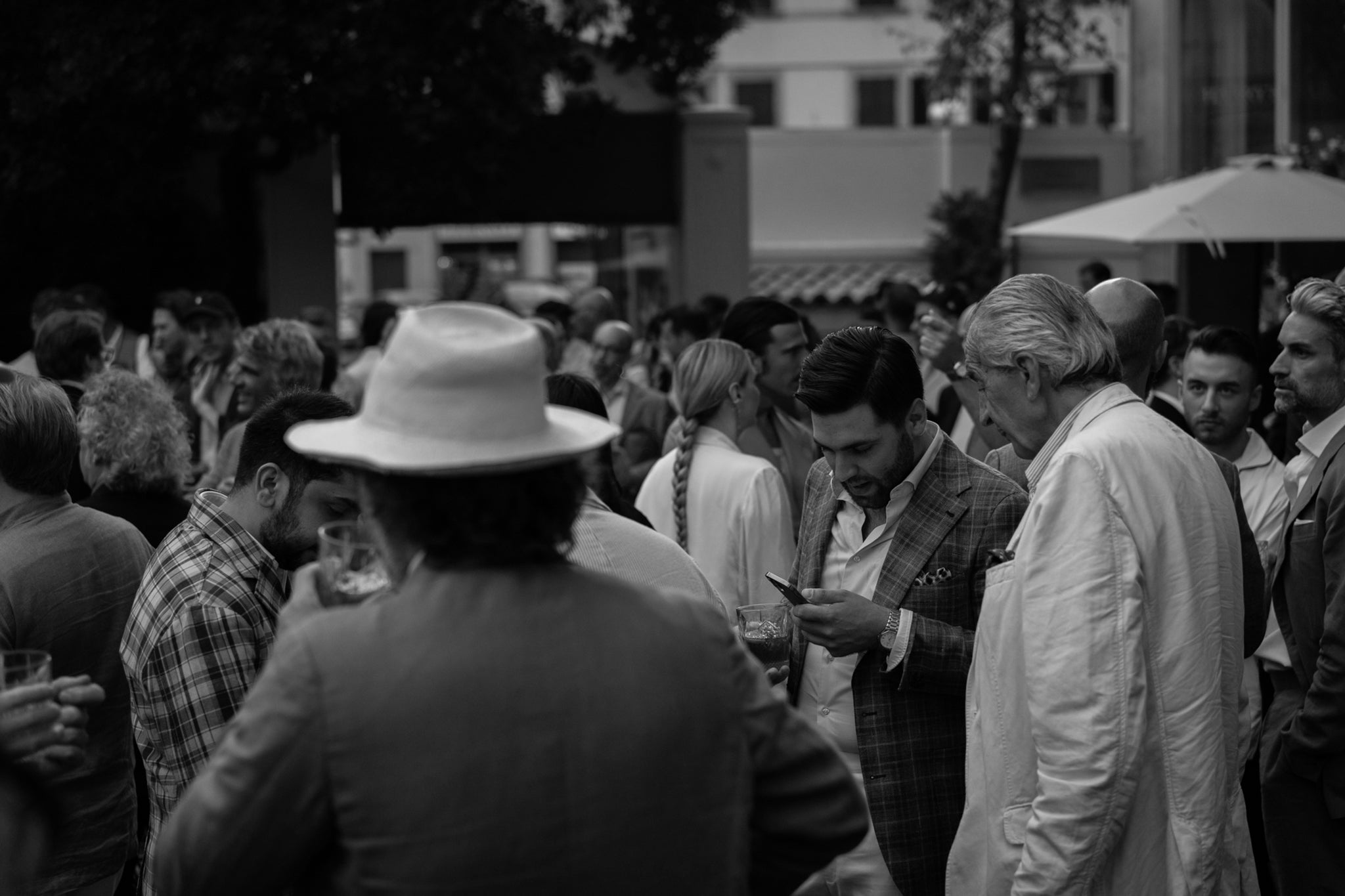 Guests photographed at Pitti Uomo 102 by Rikesh Chauhan