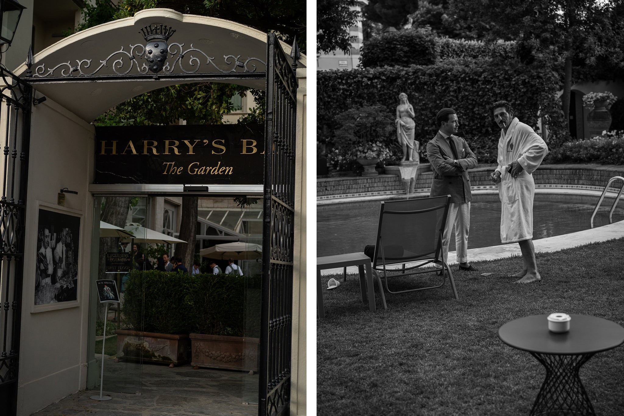 Gerardo Cavaliere at Harry's Bar, photographed at Pitti Uomo 102 by Rikesh Chauhan