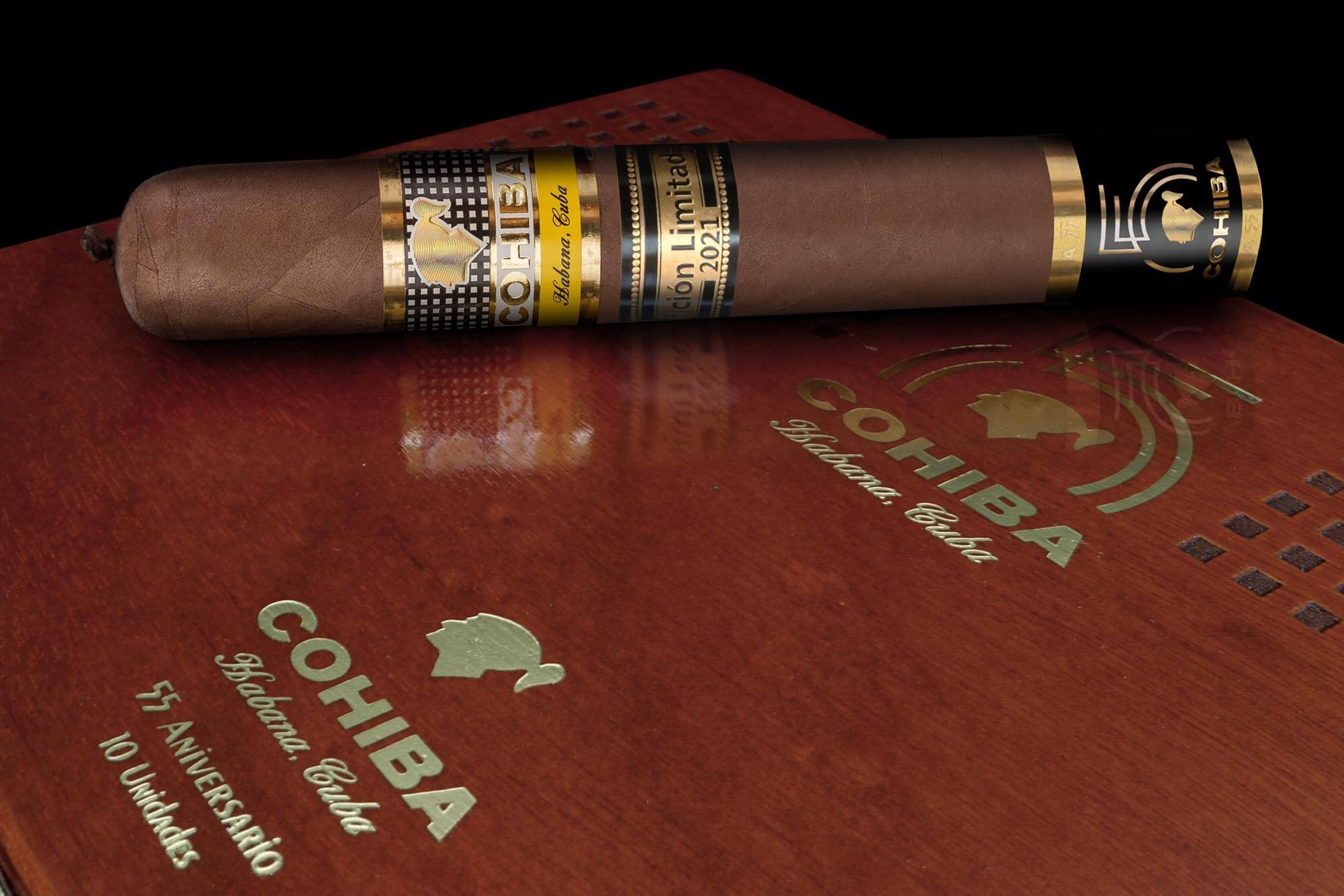 The Cohiba 55 Aniversario Limited Edition cigar