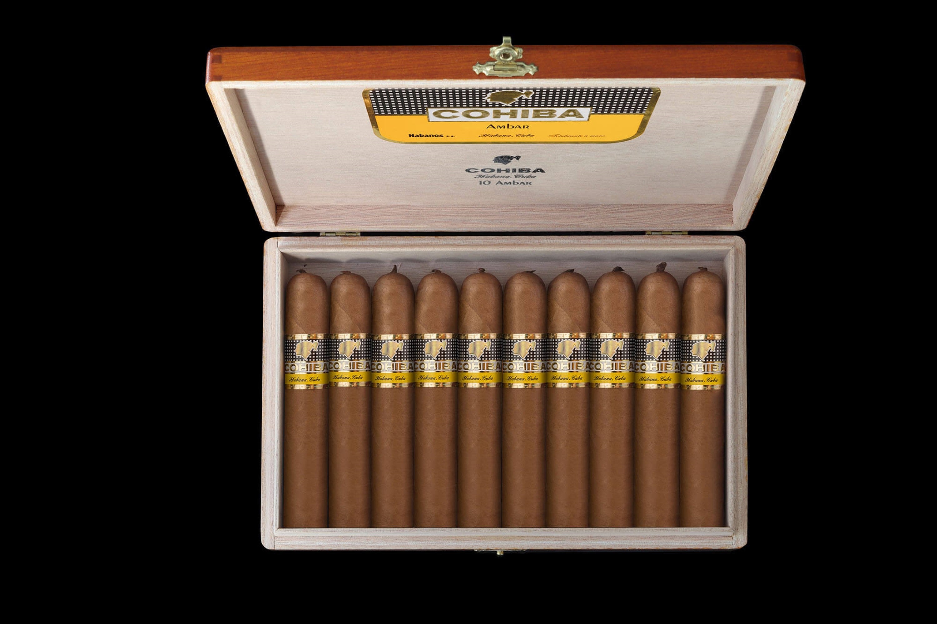 The Cohiba Ambar, a new release.