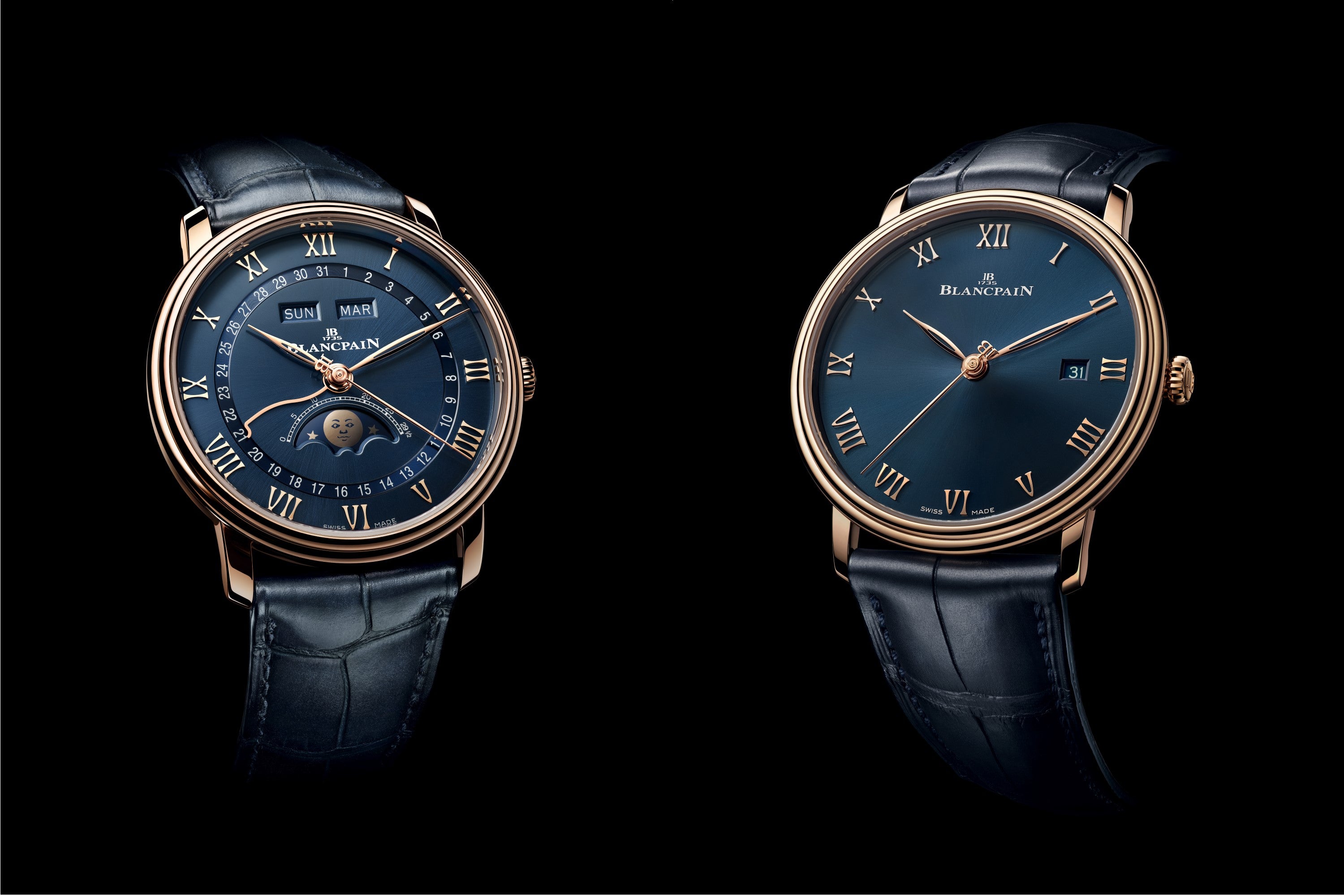 The Blancpain Villeret Blue Editions, released in 2020