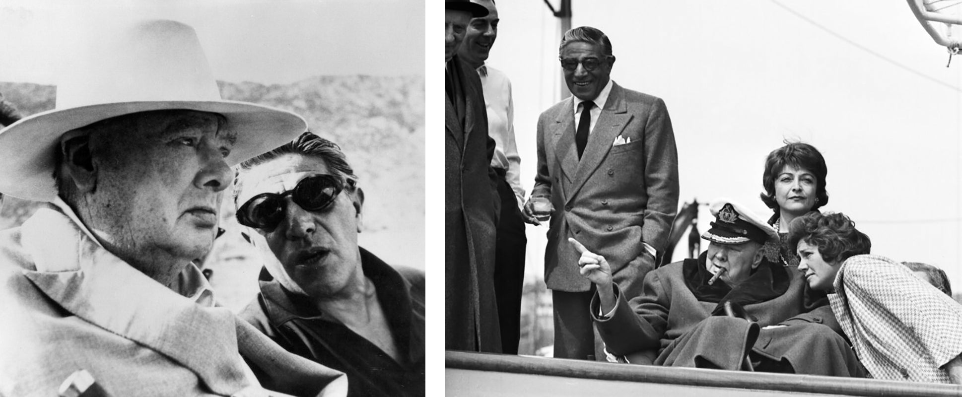 aristotle onassis and winston churchil EGm Cigars