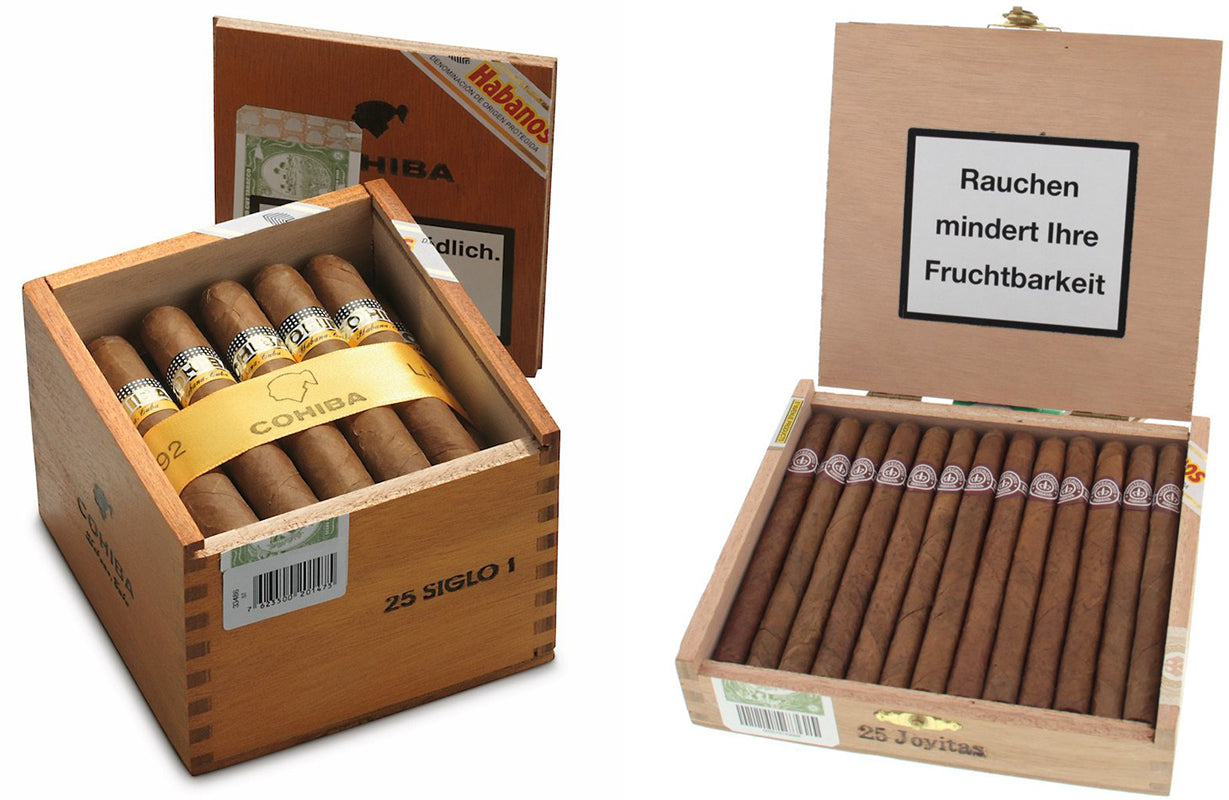 cohiba siglo i kubanische Zigarren montecristo joyitas Zigarren EGM Zigarren