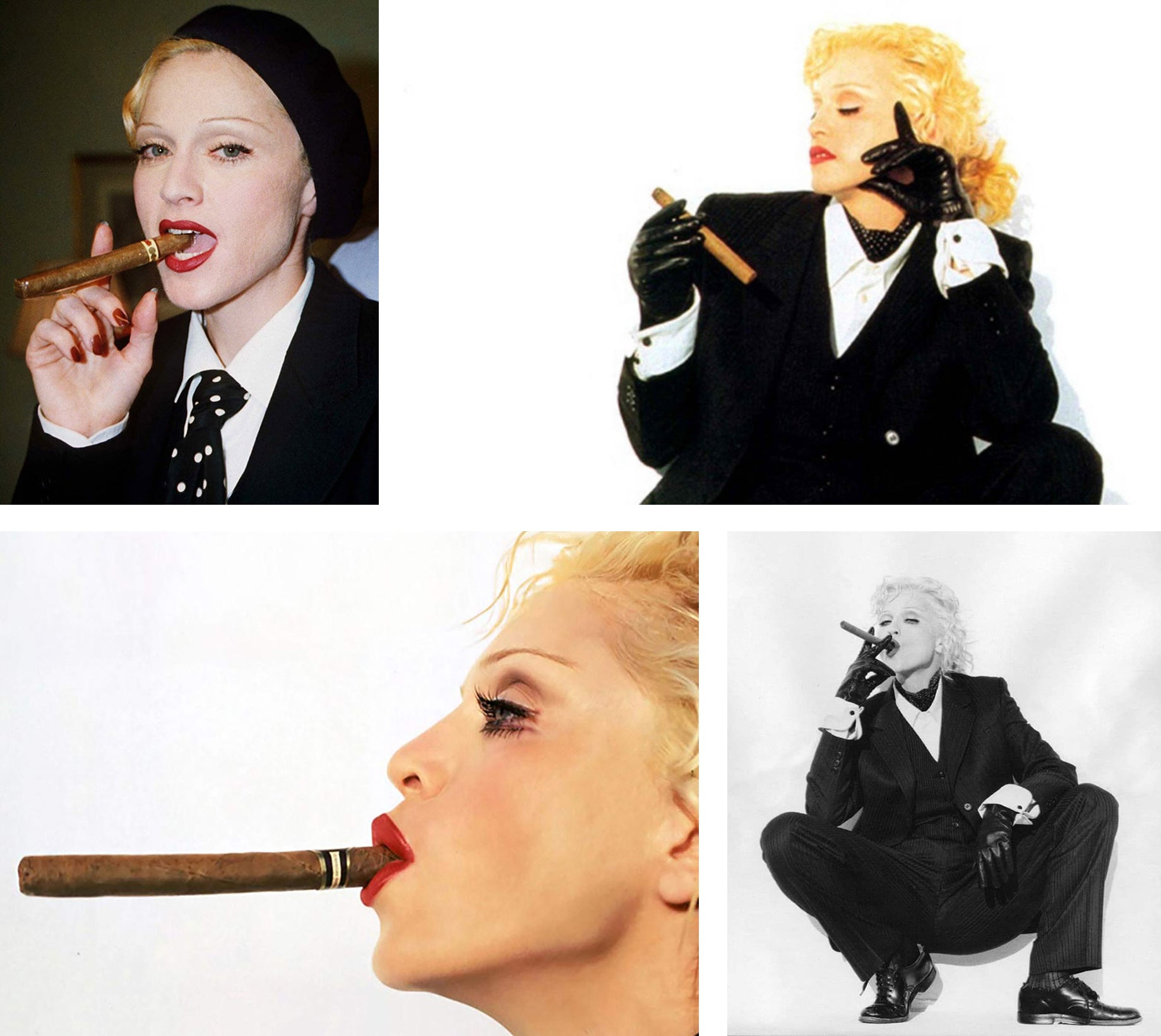 female cigars smokers Madonna EGM Cigars