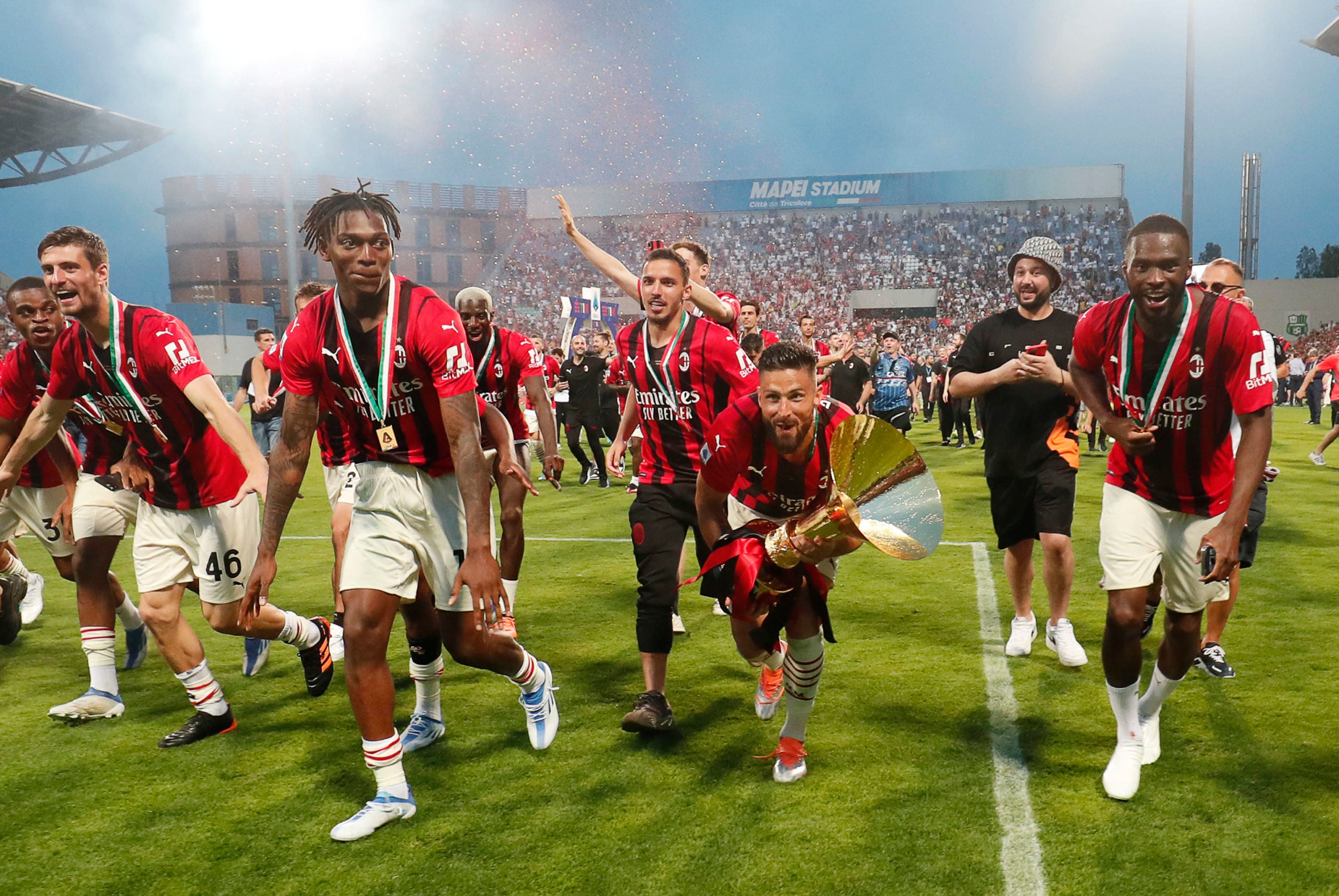 AC Milan win the Serie A