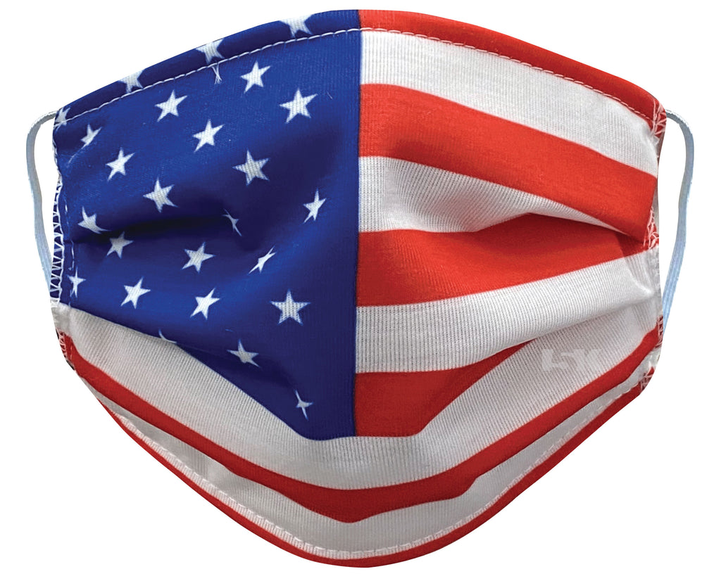 American Flag Reusable Face Mask – 5KounT