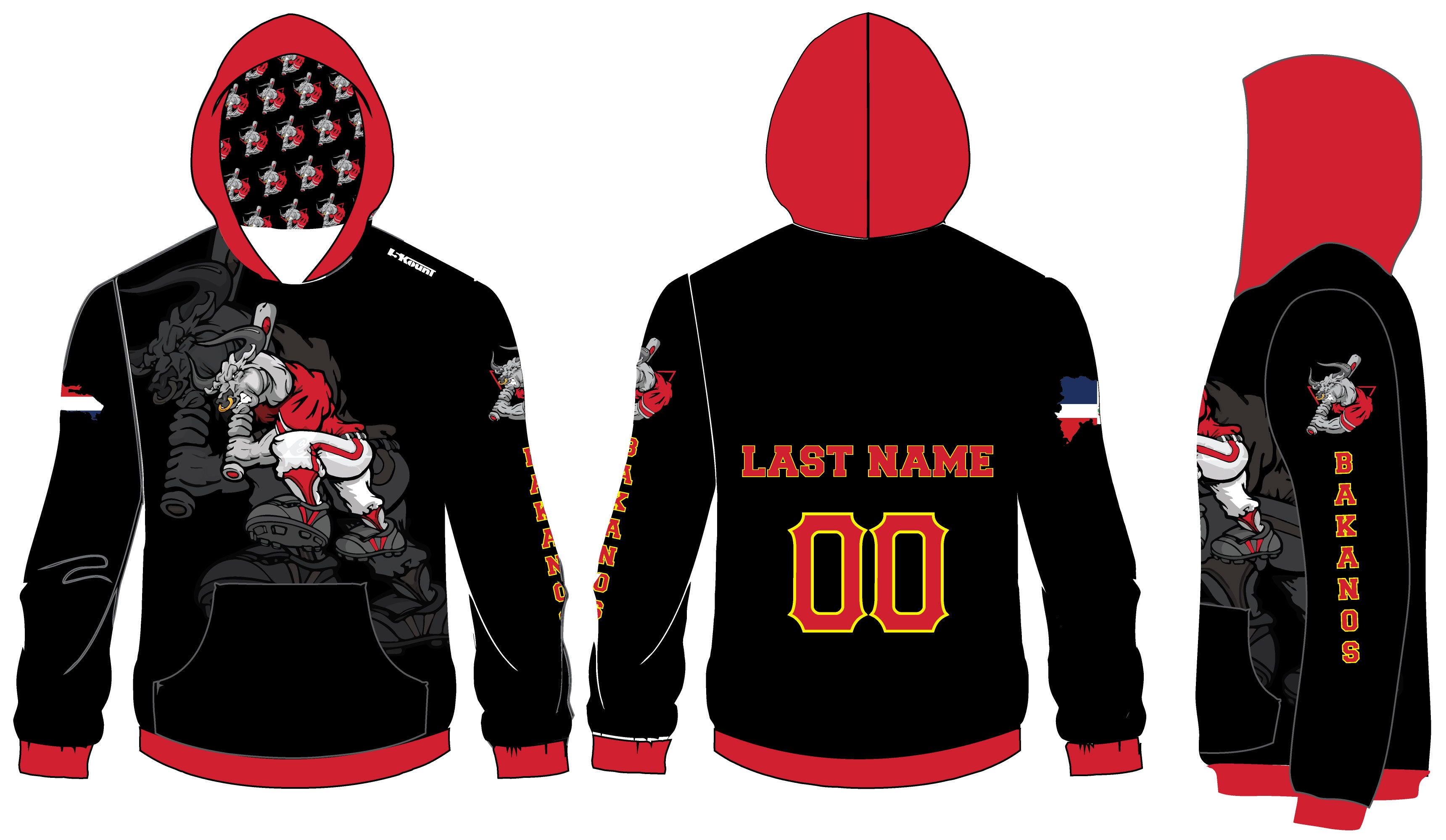 Custom Sublimated HoodieDesign: TRI-912-260 – Triboh