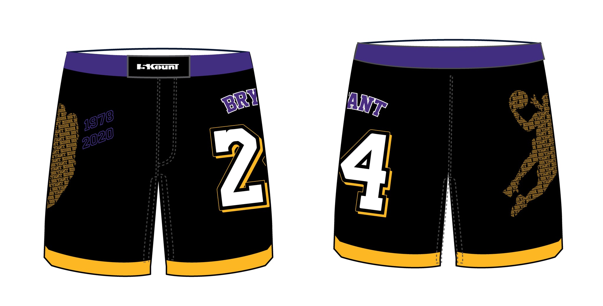 kobe short shorts