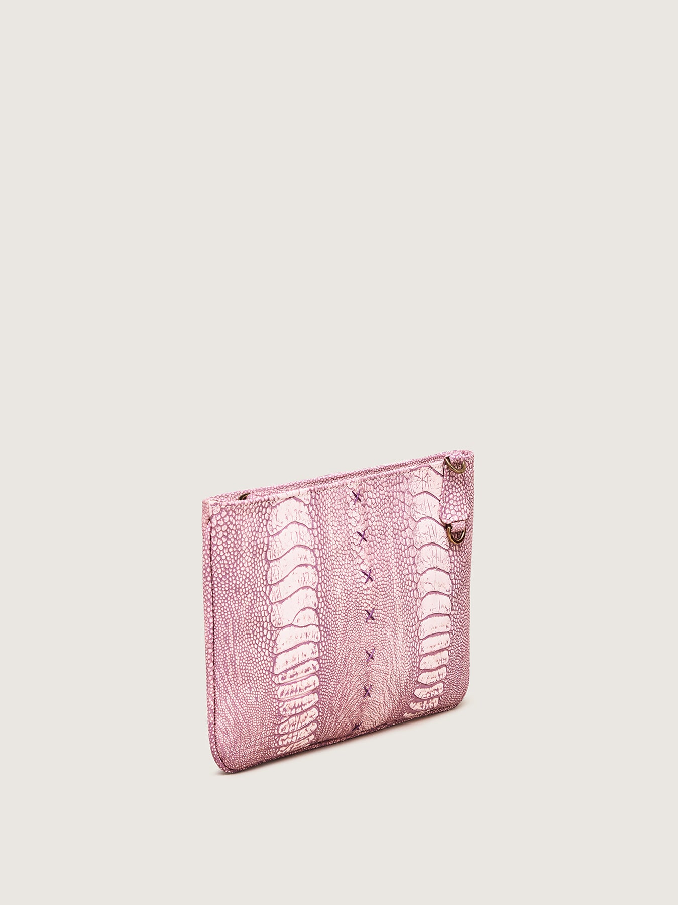 light pink clutch