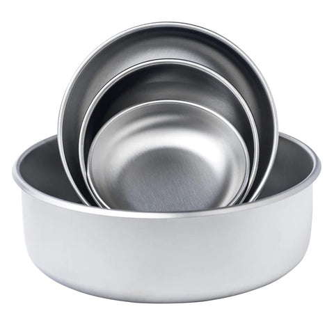 Basis Stainless Steel Pet Bowls